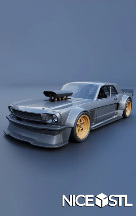 Ford Mustang Hoonicorn STL