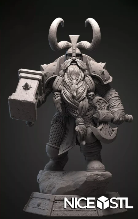 Muradin Bronzebeard STL