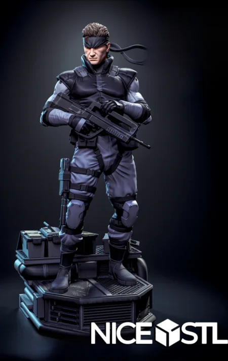 Solid Snake STL