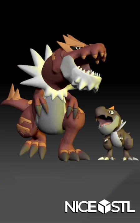 Tyrunt & Tyrantrum STL